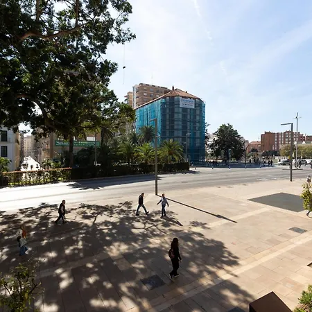 La Casa De La Alameda Apartment Malaga Exterior photo
